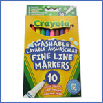 Crayola 10 Washable Markers Crayola 10 Washable Markers