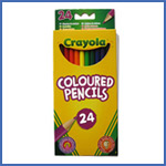 Crayola 24 Coloured Pencils Crayola 24 Coloured Pencils