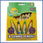 Crayola 8 Jumbo Pencils Crayola 8 Jumbo Pencils